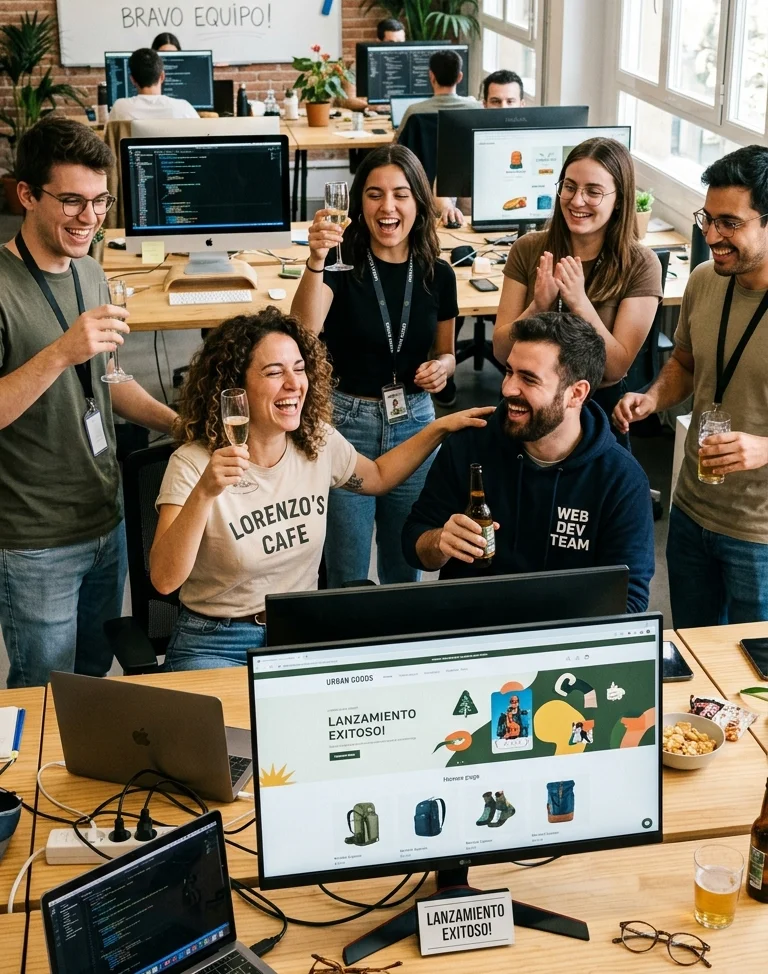 Resultado tras lanzamiento de ecommerce