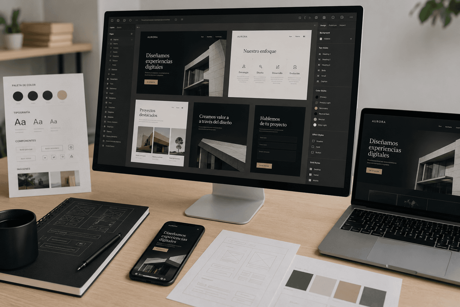 diseño web coporativo - NorthDall